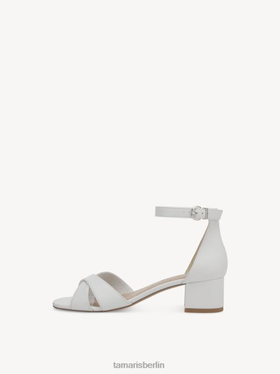 de Tamaris Frauen Sandalette - weiß/weiß matt 0LHV41021 Schuhe