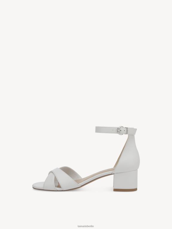 de Tamaris Frauen Sandalette - weiß/weiß matt 0LHV41021 Schuhe