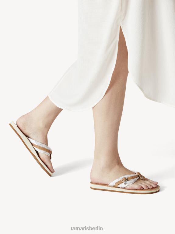 de Tamaris Frauen Zehentrenner - Beige/Creme 0LHV41200 Schuhe