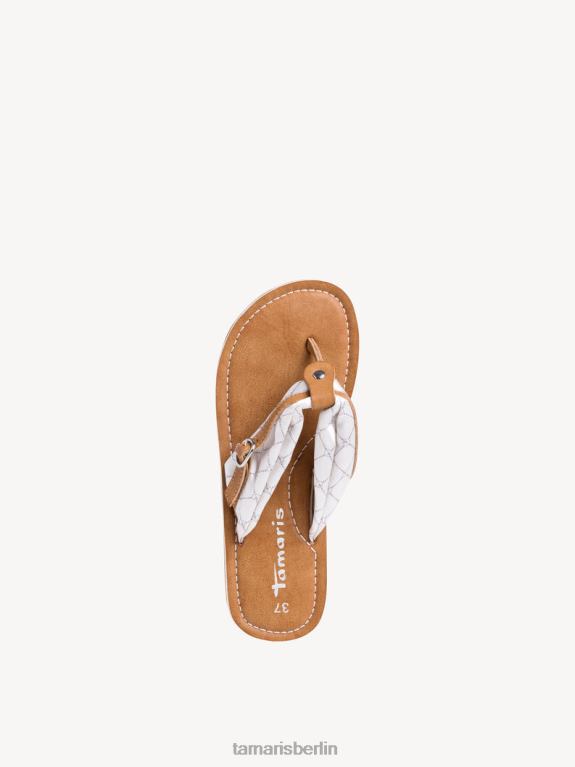 de Tamaris Frauen Zehentrenner - Beige/Creme 0LHV41200 Schuhe