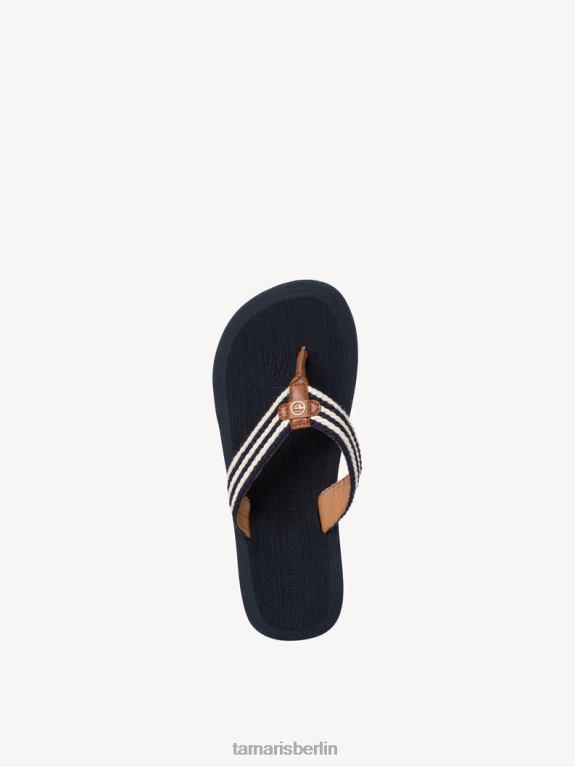 de Tamaris Frauen Zehentrenner – blau/marine gestreift 0LHV41883 Schuhe