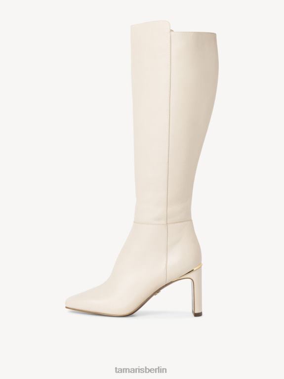 de Tamaris Frauen Lederstiefel - Beige/Elfenbein 0LHV41794 Schuhe
