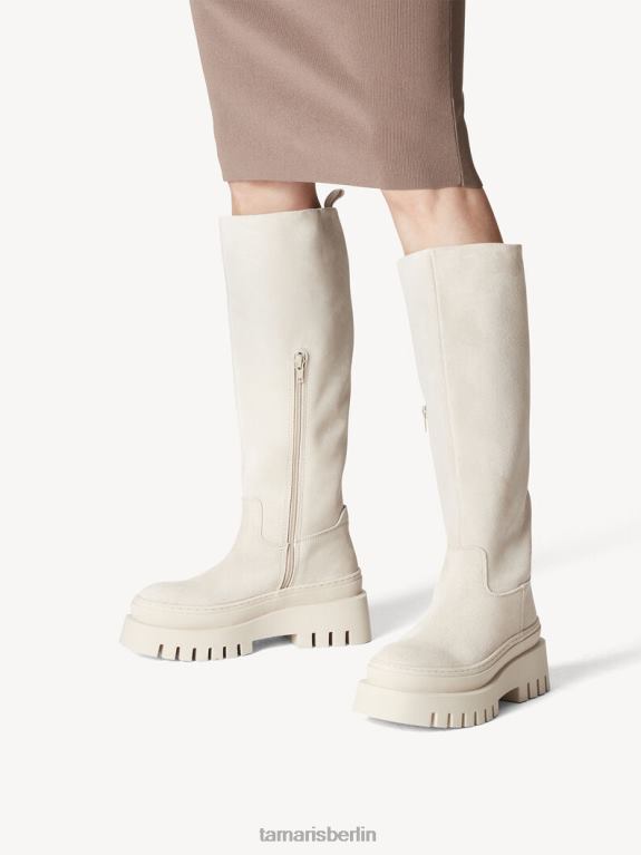de Tamaris Frauen Lederstiefel - Braun/Antilope 0LHV494 Schuhe
