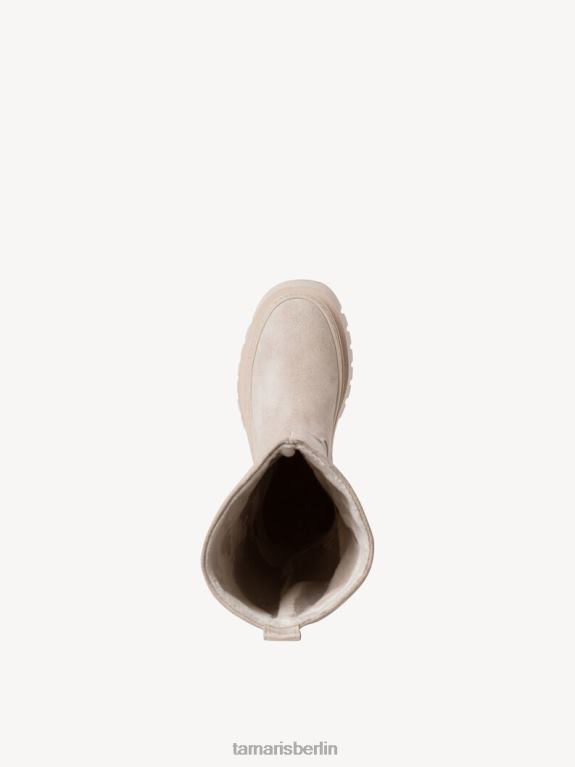 de Tamaris Frauen Lederstiefel - Braun/Antilope 0LHV494 Schuhe