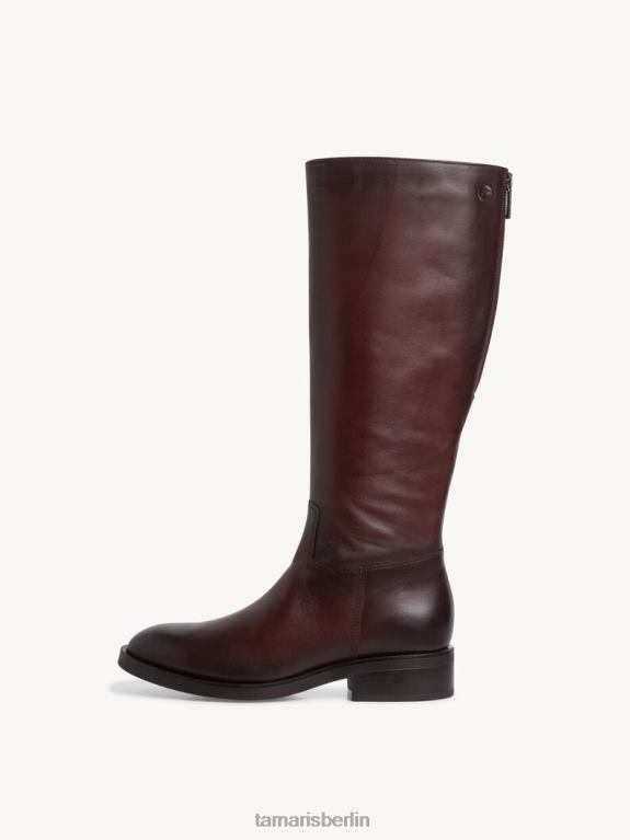 de Tamaris Frauen Lederstiefel - Braun/Café 0LHV41680 Schuhe