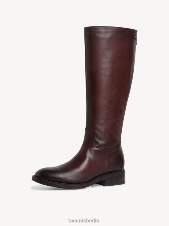 de Tamaris Frauen Lederstiefel - Braun/Café 0LHV41680 Schuhe