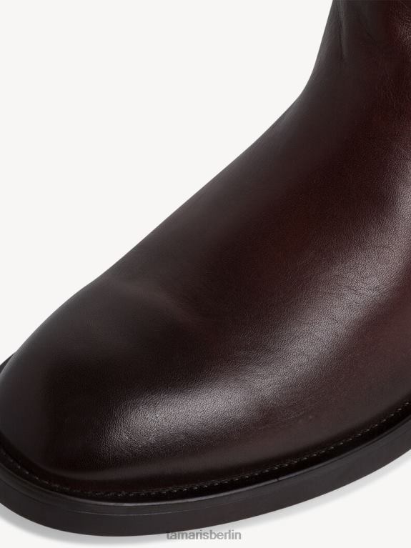 de Tamaris Frauen Lederstiefel - Braun/Café 0LHV41680 Schuhe