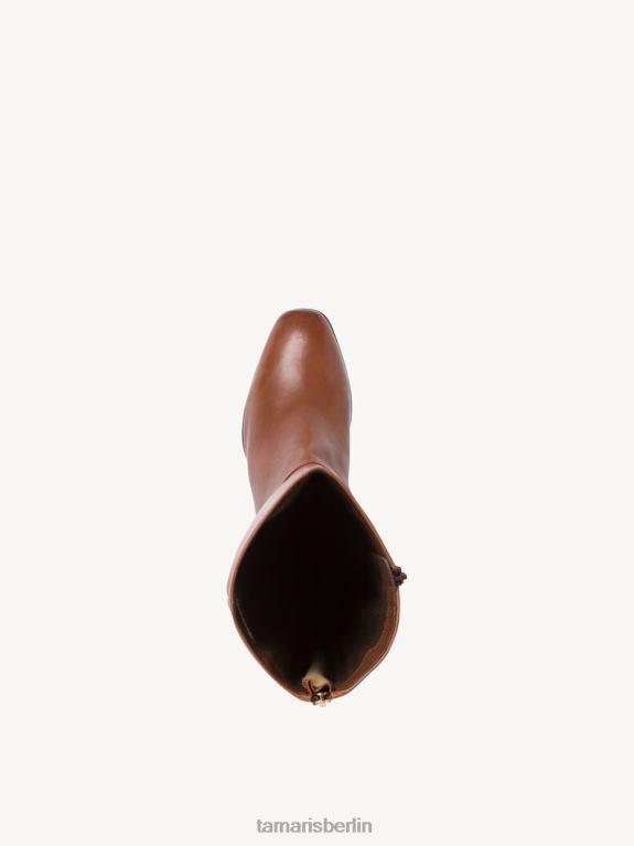 de Tamaris Frauen Lederstiefel - braun/cognac 0LHV41889 Schuhe