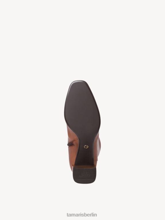 de Tamaris Frauen Lederstiefel - braun/cognac 0LHV41889 Schuhe