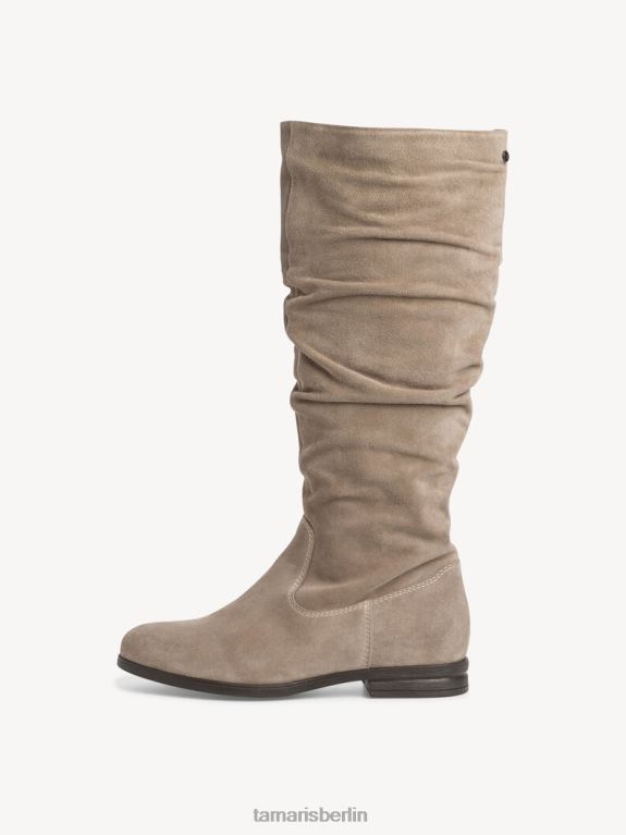 de Tamaris Frauen Lederstiefel - braun/taupe 0LHV41655 Schuhe