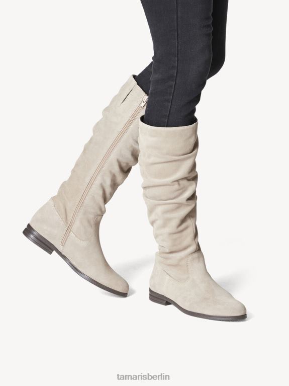 de Tamaris Frauen Lederstiefel - braun/taupe 0LHV41655 Schuhe