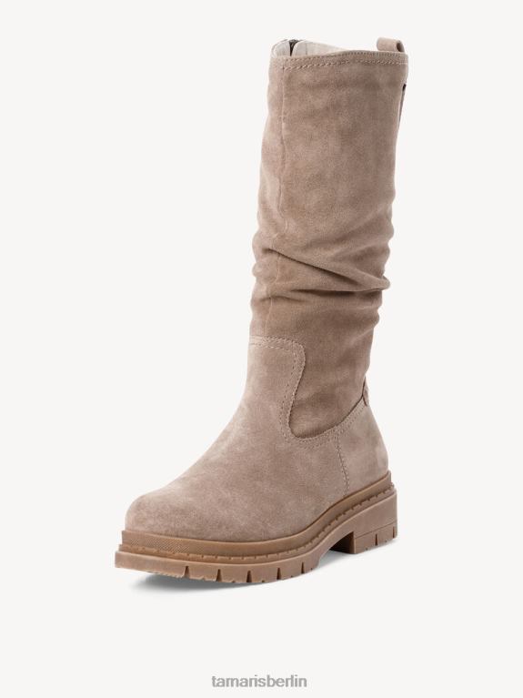 de Tamaris Frauen Lederstiefel - braun/taupe 0LHV4598 Schuhe