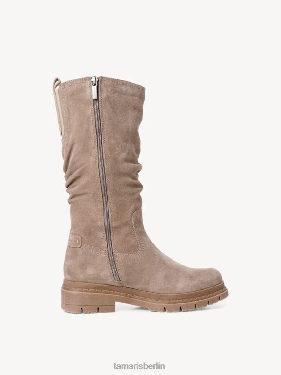 de Tamaris Frauen Lederstiefel - braun/taupe 0LHV4598 Schuhe