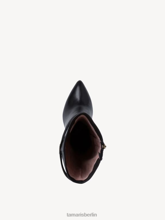 de Tamaris Frauen Lederstiefel - schwarz 0LHV41720 Schuhe
