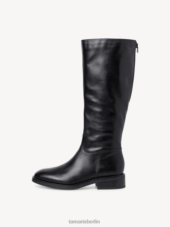 de Tamaris Frauen Lederstiefel - schwarz 0LHV41836 Schuhe