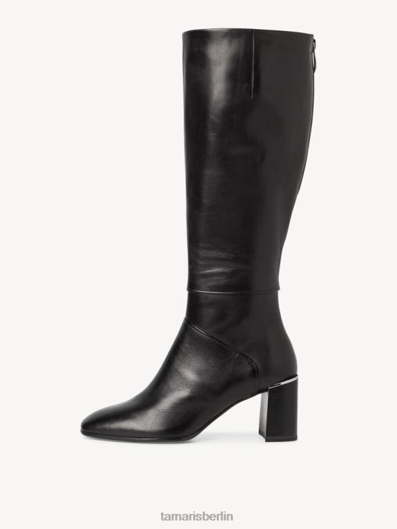 de Tamaris Frauen Lederstiefel - schwarz 0LHV42063 Schuhe