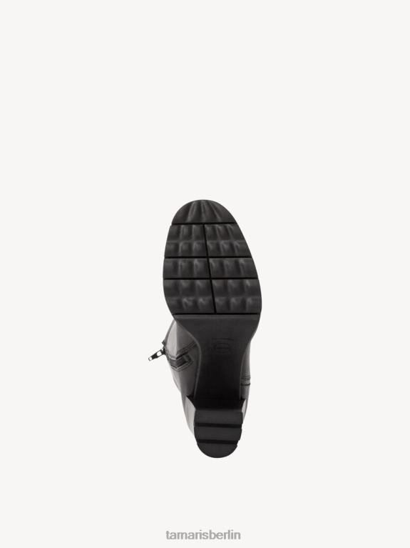 de Tamaris Frauen Lederstiefel - schwarz 0LHV42085 Schuhe