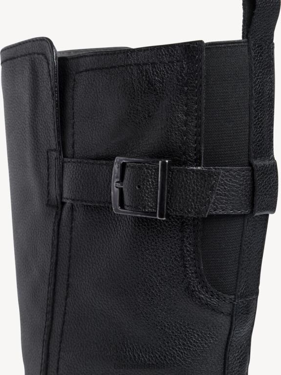 de Tamaris Frauen Lederstiefel - schwarz 0LHV4596 Schuhe