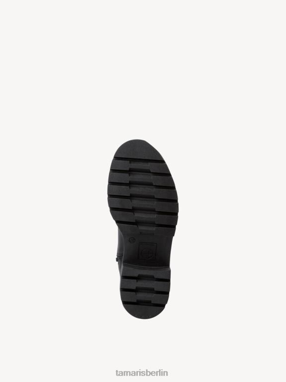 de Tamaris Frauen Lederstiefel - schwarz/schwarzes Leder 0LHV41488 Schuhe