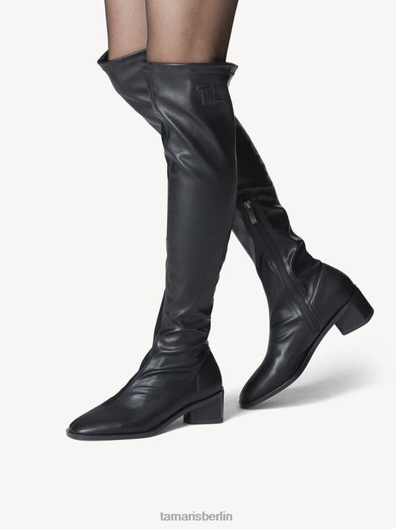 de Tamaris Frauen Overknee-Stiefel - schwarz 0LHV41008 Schuhe
