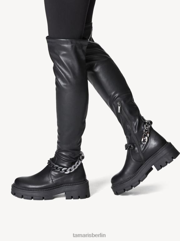 de Tamaris Frauen Overknee-Stiefel - schwarz 0LHV41697 Schuhe