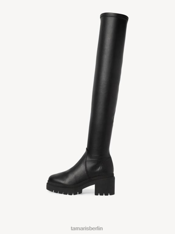 de Tamaris Frauen Overknee-Stiefel - schwarz 0LHV41717 Schuhe