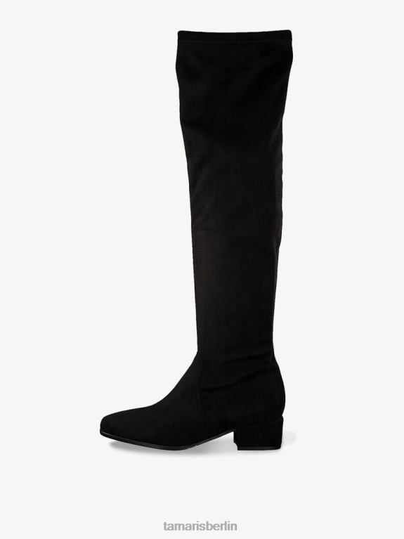 de Tamaris Frauen Overknee-Stiefel - schwarz 0LHV41759 Schuhe