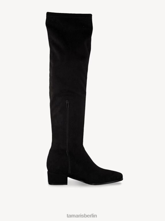 de Tamaris Frauen Overknee-Stiefel - schwarz 0LHV41759 Schuhe
