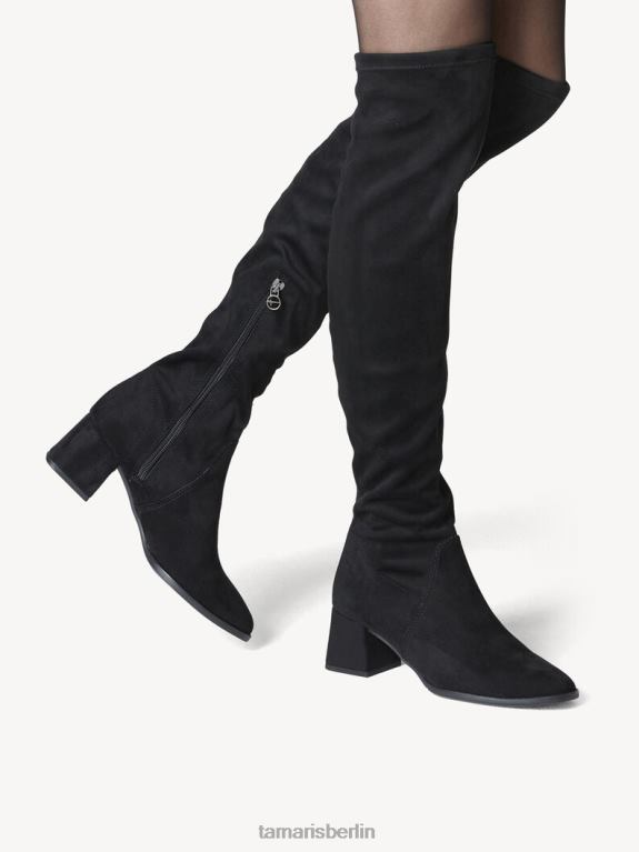 de Tamaris Frauen Overknee-Stiefel - schwarz 0LHV41831 Schuhe