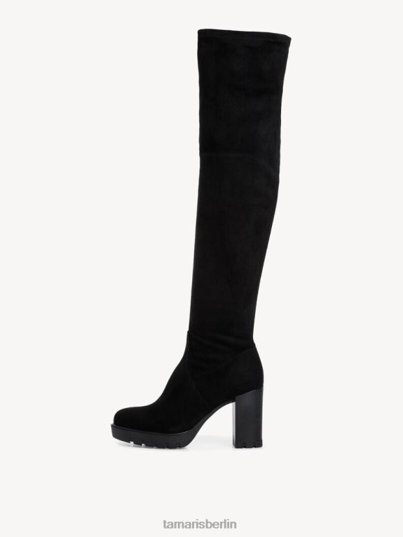 de Tamaris Frauen Overknee-Stiefel - schwarz 0LHV41832 Schuhe