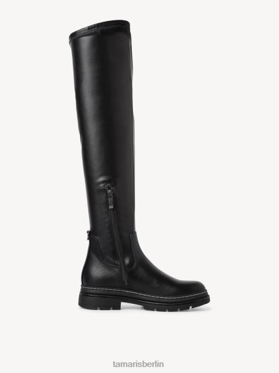 de Tamaris Frauen Overknee-Stiefel - schwarz 0LHV41929 Schuhe