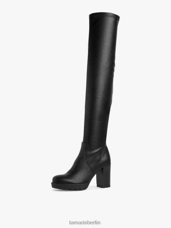 de Tamaris Frauen Overknee-Stiefel - schwarz 0LHV41977 Schuhe