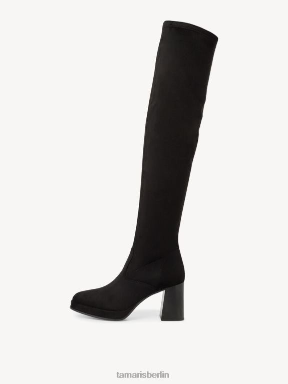 de Tamaris Frauen Overknee-Stiefel - schwarz 0LHV4206 Schuhe
