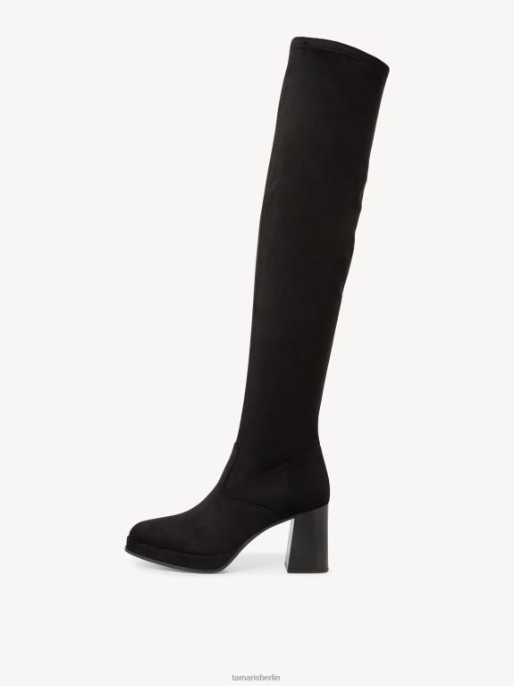 de Tamaris Frauen Overknee-Stiefel - schwarz 0LHV4206 Schuhe