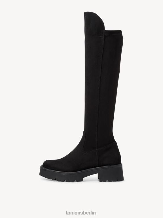 de Tamaris Frauen Overknee-Stiefel - schwarz 0LHV4482 Schuhe