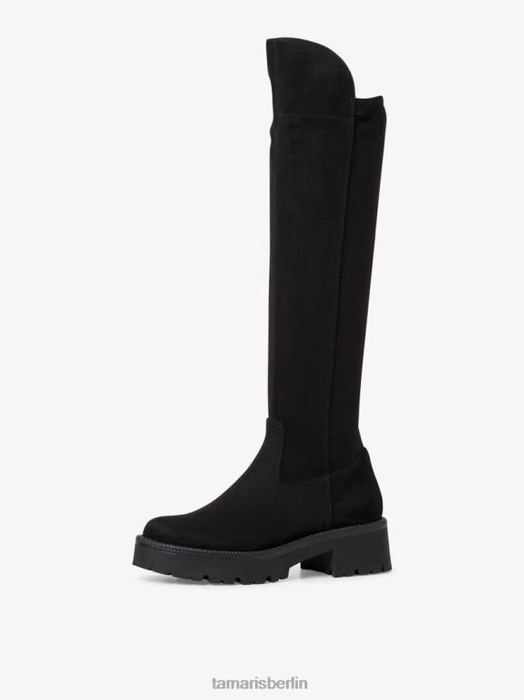 de Tamaris Frauen Overknee-Stiefel - schwarz 0LHV4482 Schuhe
