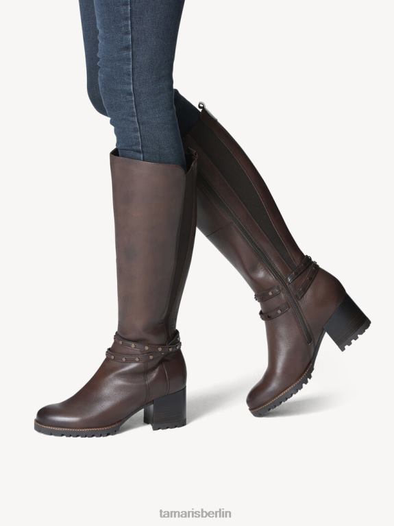 de Tamaris Frauen Stiefel - Braun/Mahagoni 0LHV42106 Schuhe