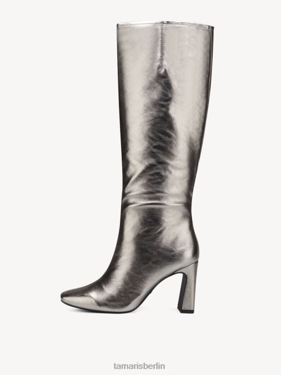 de Tamaris Frauen Stiefel - Metallic/Platin 0LHV4607 Schuhe