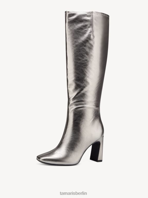 de Tamaris Frauen Stiefel - Metallic/Platin 0LHV4607 Schuhe