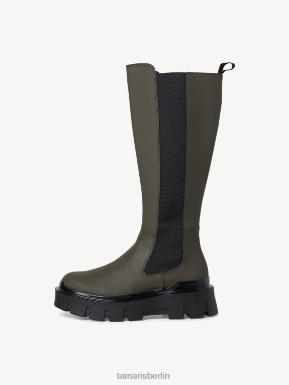 de Tamaris Frauen Stiefel - grün/oliv 0LHV4665 Schuhe