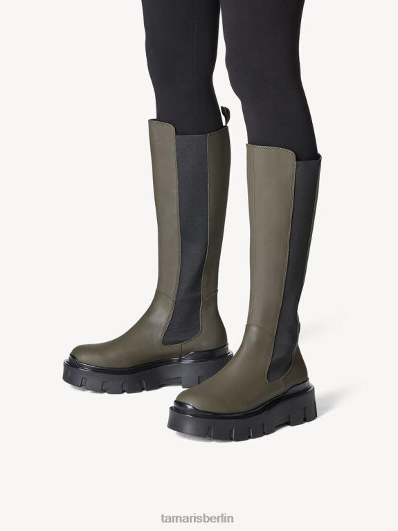 de Tamaris Frauen Stiefel - grün/oliv 0LHV4665 Schuhe