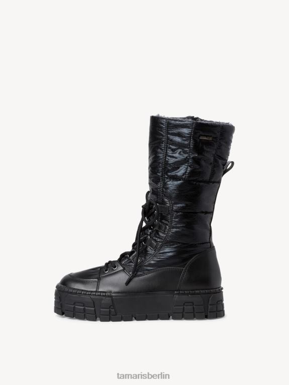 de Tamaris Frauen Stiefel - schwarzes Warmfutter/schwarz 0LHV4122 Schuhe
