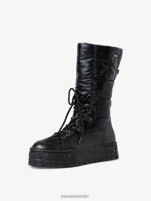 de Tamaris Frauen Stiefel - schwarzes Warmfutter/schwarz 0LHV4122 Schuhe