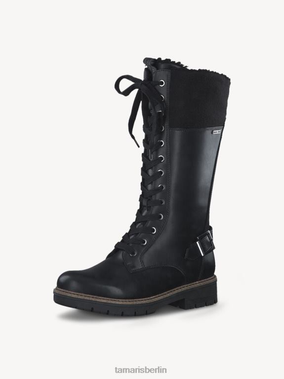 de Tamaris Frauen Stiefel - schwarzes Warmfutter/schwarz matt 0LHV41887 Schuhe