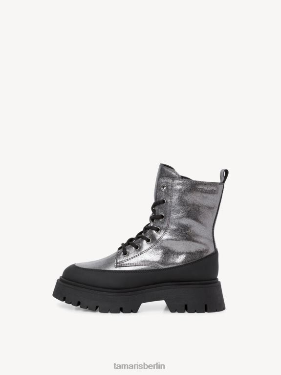 de Tamaris Frauen Bootie - Silber/Silber met 0LHV4124 Schuhe