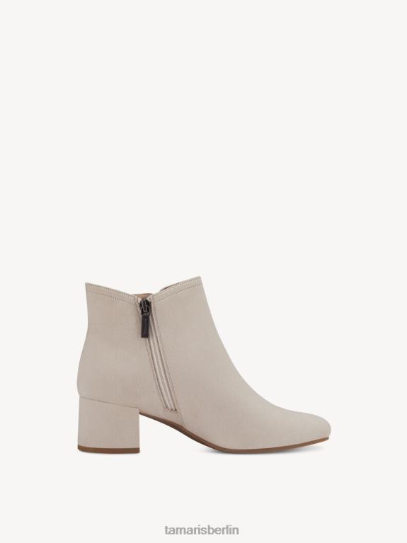 de Tamaris Frauen Bootie – beige/elfenbeinfarbenes Wildleder 0LHV4809 Schuhe