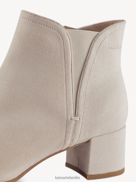 de Tamaris Frauen Bootie – beige/elfenbeinfarbenes Wildleder 0LHV4809 Schuhe
