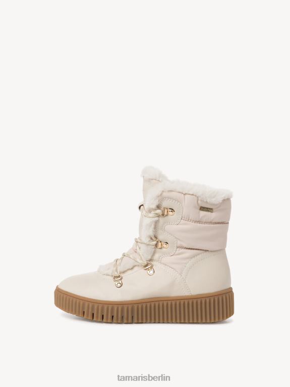 de Tamaris Frauen Bootie - beiges Warmfutter/Elfenbein 0LHV4477 Schuhe