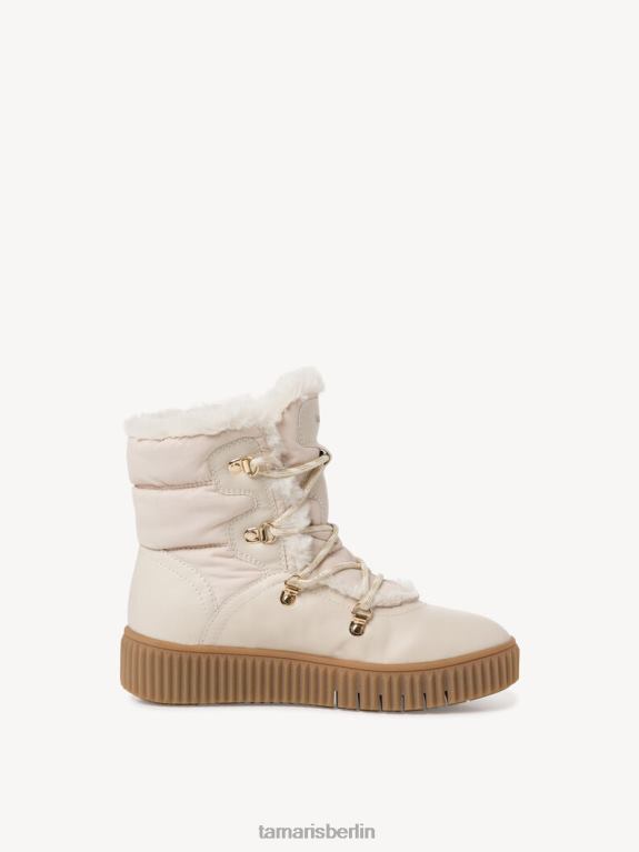de Tamaris Frauen Bootie - beiges Warmfutter/Elfenbein 0LHV4477 Schuhe