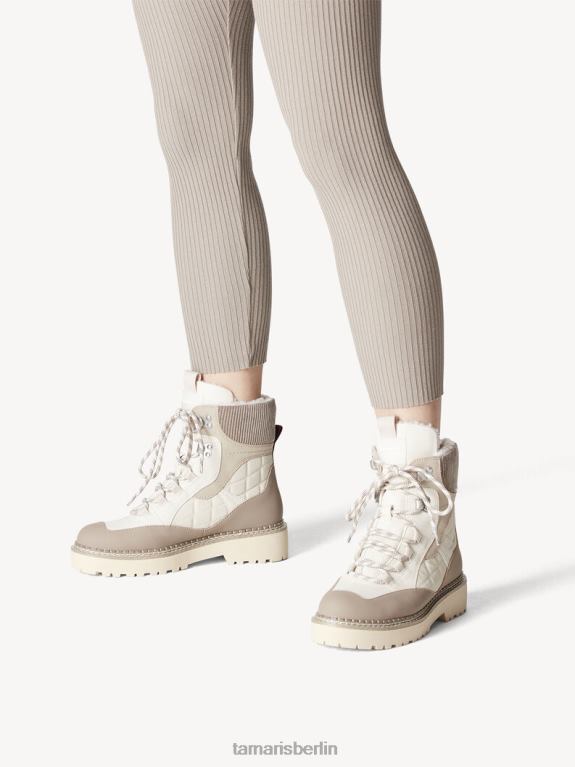 de Tamaris Frauen Bootie - beiges warmes Futter/beiger Kamm 0LHV4593 Schuhe